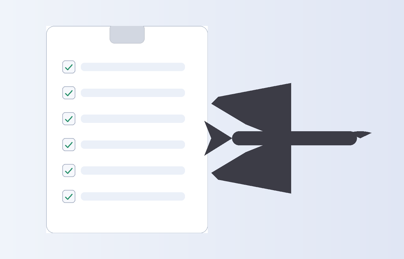 Preflight checklist visual