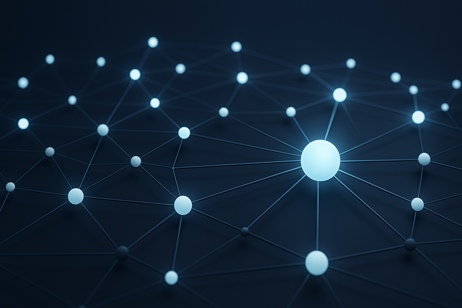 Schematic of an event-driven logistics mesh connecting modes and partners