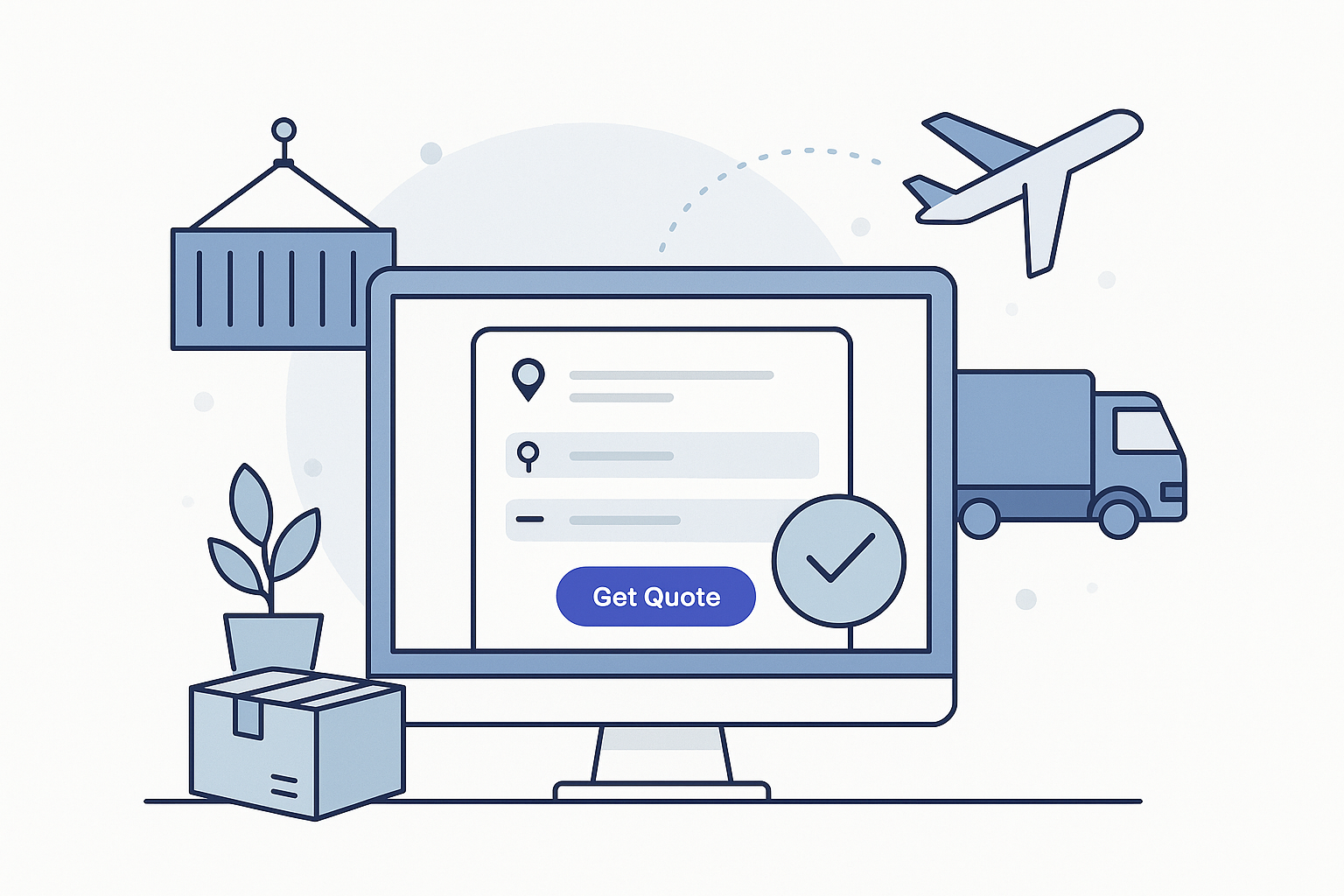 Submit freight request